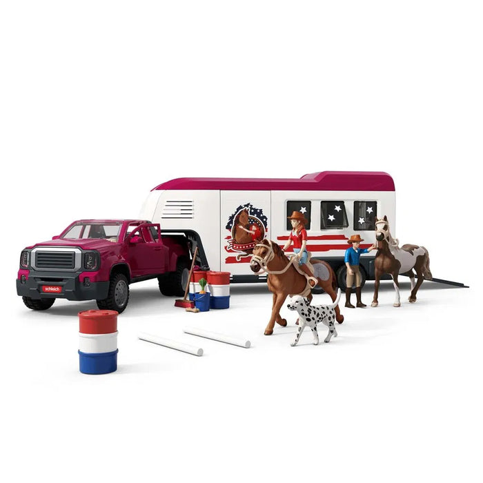 Schleich 42705 Lakeside Maasturi auto ja Hevosrekka