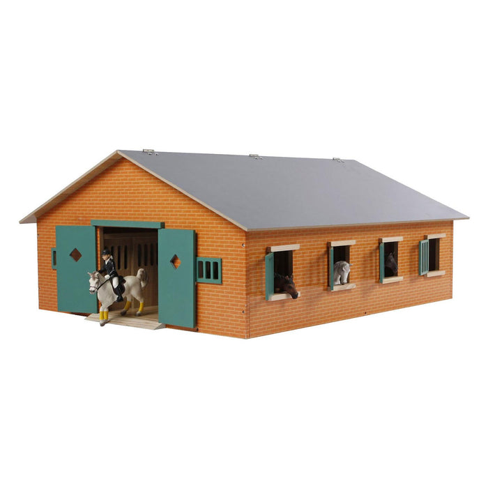 Kids Globe Hevostalli 1:24 (sopii Schleich hevosille)