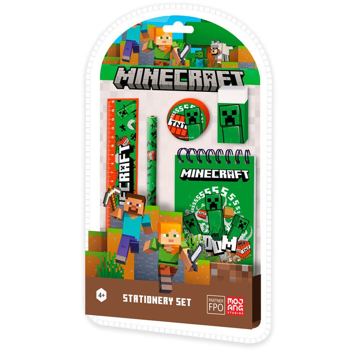 Minecraft Kirjoitusvälineet