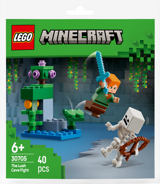 Lego 30705 Minecraft Vehreän luolan taistelu