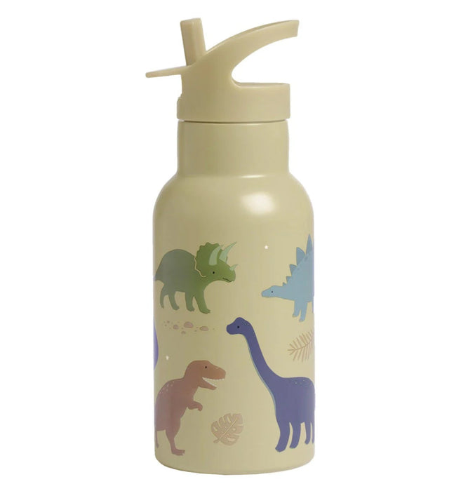 A Little Lovely company juomapullo 350ml - Dinosaurukset