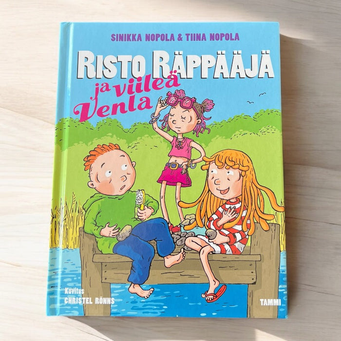 Risto Räppääjä ja Viileä Venla kirja - Second Hand