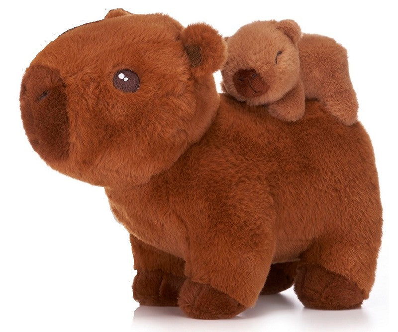 Capybara ja vauva pehmolelu 25cm