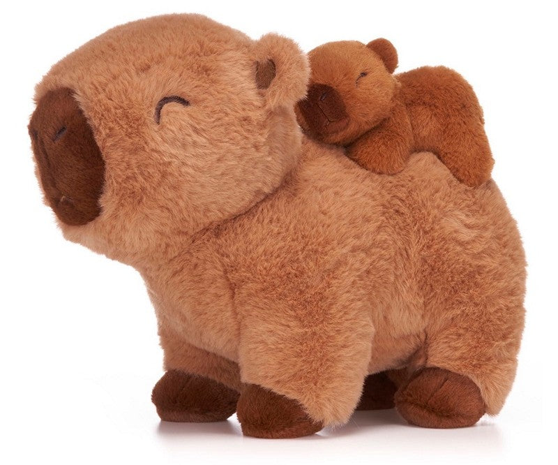 Capybara ja vauva pehmolelu 25cm