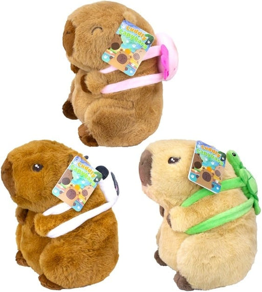 Capybara + reppu pehmolelu 22cm - lajitelma
