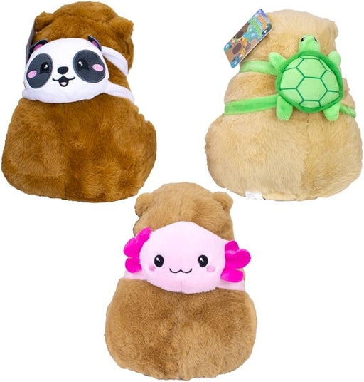 Capybara + reppu pehmolelu 22cm - lajitelma