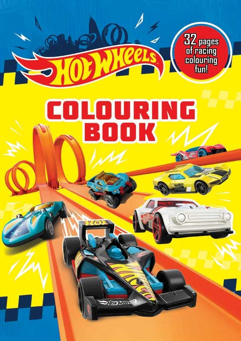 Hot Wheels auto Värityskirja