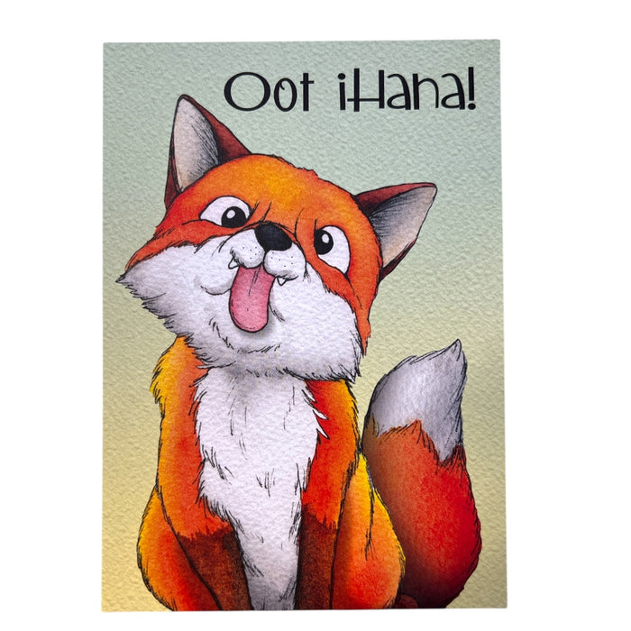 Kenkämaakari Kettu "Oot niin ihana" kortti