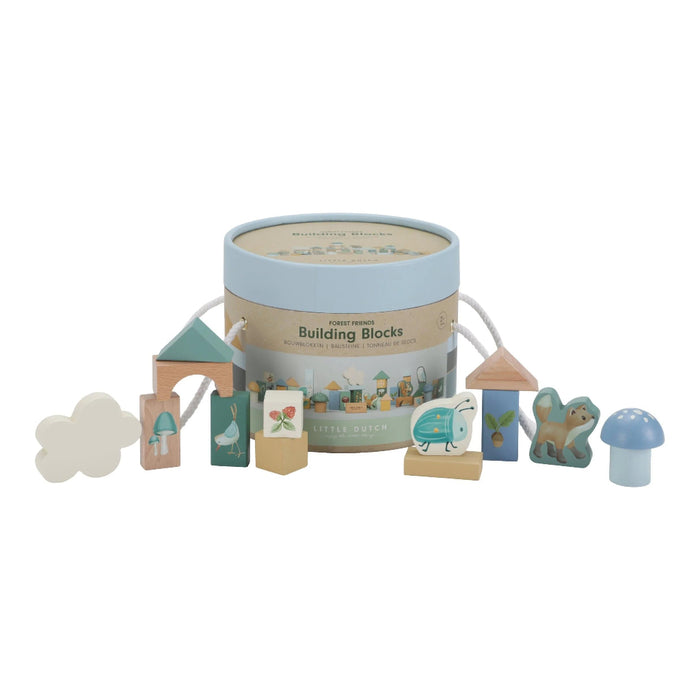 Little Dutch Forest Friends puiset Rakennuspalikat 50kpl