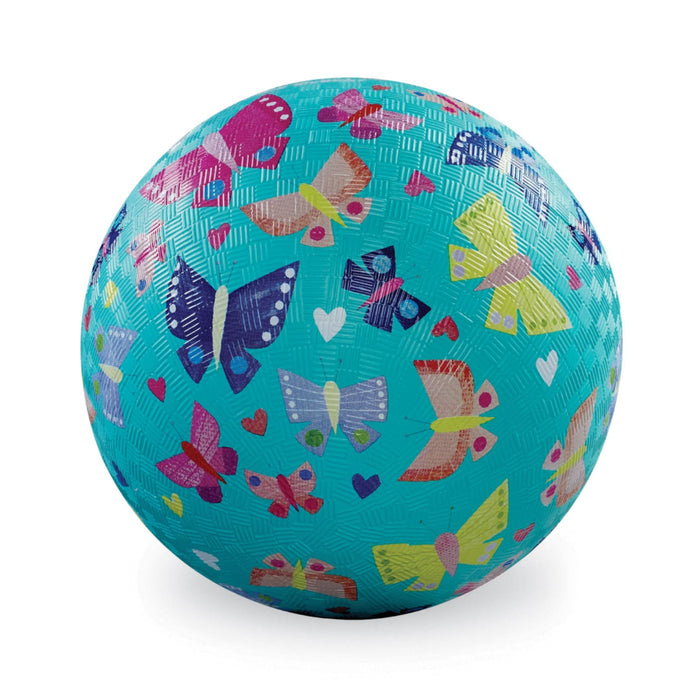 Lasten kuvioitu pallo - perhoset 13cm