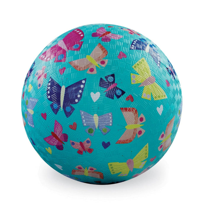 Lasten kuvioitu pallo - perhoset 18cm