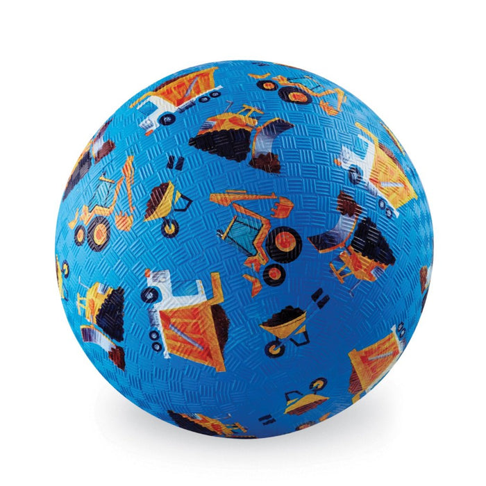 Lasten kuvioitu pallo - työkoneet 18cm