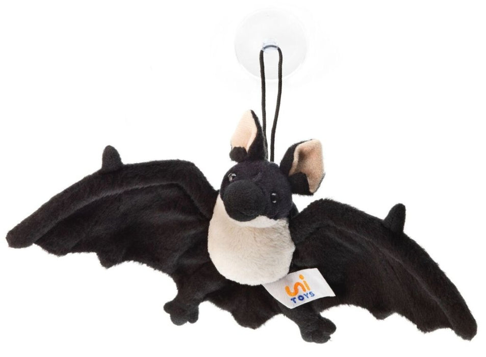 Lepakko pehmolelu musta 11cm