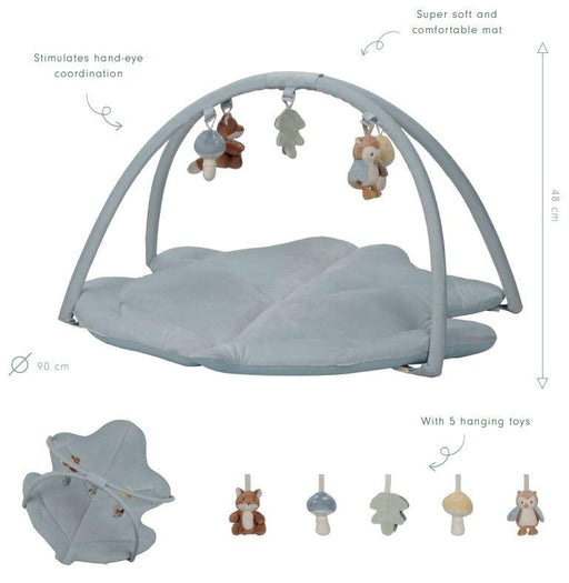 Little Dutch Forest Friends vauvan Leikkimatto kaarilla