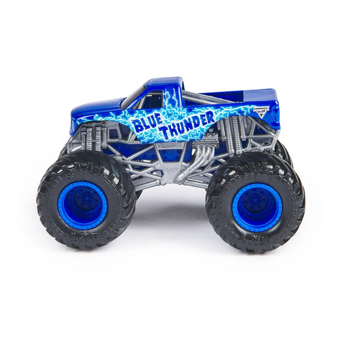 Monster Jam Blue Thunder monsteri auto 1:64