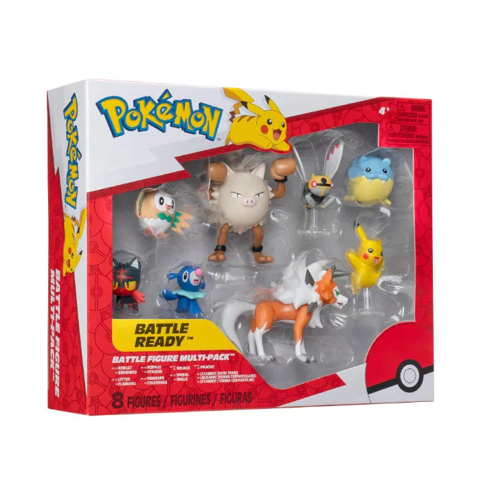 Pokemon Battle figuuri 8-Pack