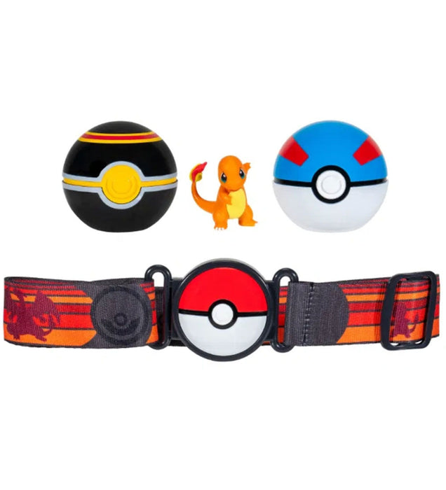 Pokemon Poké Ball Clip 'n' Go leikkisetti vyöllä - Charmander