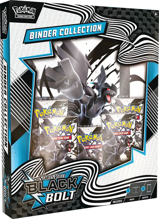 Pokemon SV10.5 Black Bolt Binder Collection keräilykortti pakkaus