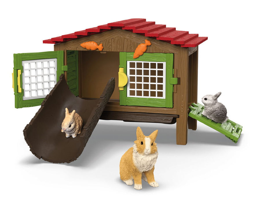 Schleich 42728 Kanin koppi ja 3 pupua