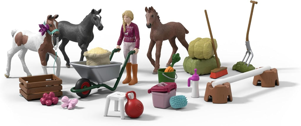Schleich Joulukalenteri Horse Club 2025 - Hevoset
