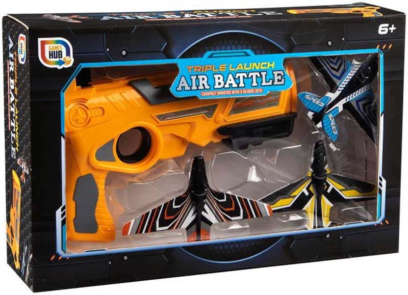 SkyBattle Lennokki pyssy ja lennokit 3kpl