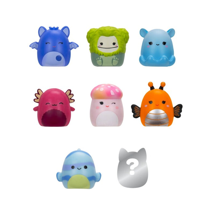 Squish-a-longs 2,5cm hahmo 8kpl pakkaus