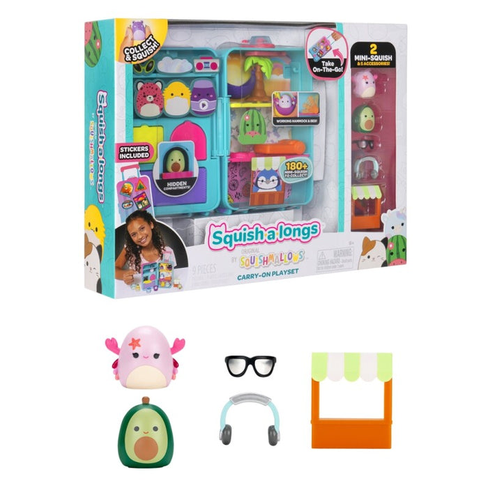 Squish-a-longs Luggage leikkisetti