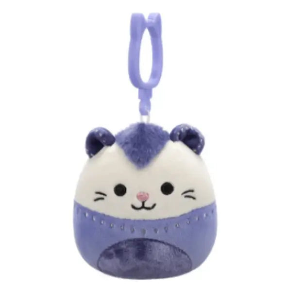 Squishmallows Blanche Opossumi Clip on maskotti 9cm