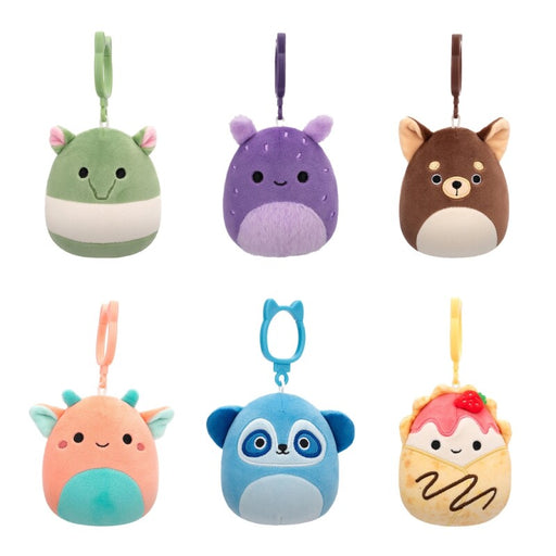 Squishmallows Rolf Mangusti Clip on maskotti - 9cm