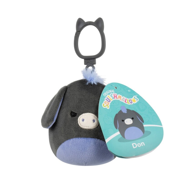 Squishmallows Drella Koira Clip on maskotti 9cm