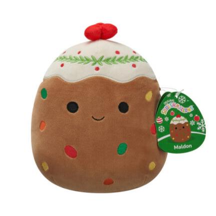 Squishmallows Maldon hedelmäkakku -pehmolelu 19cm - Christmas edition
