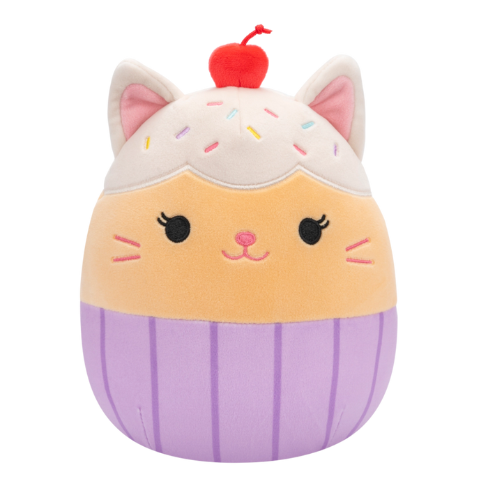 Squishmallows Miriam Kissa vanilja supcake pehmolelu 20cm
