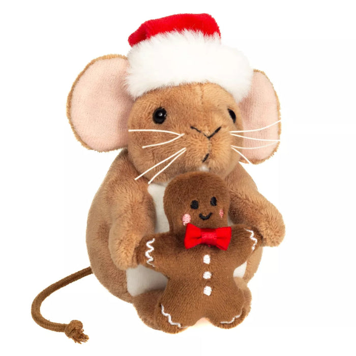 Teddy Hermann joulu Hiiri ja piparkakku pehmolelu 11cm
