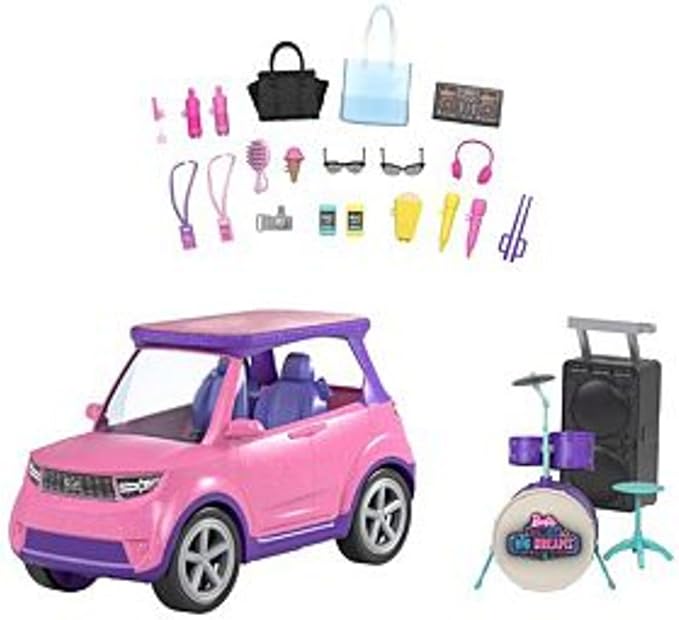 Barbie Big City Big Dreams Auto ja esiintymislava