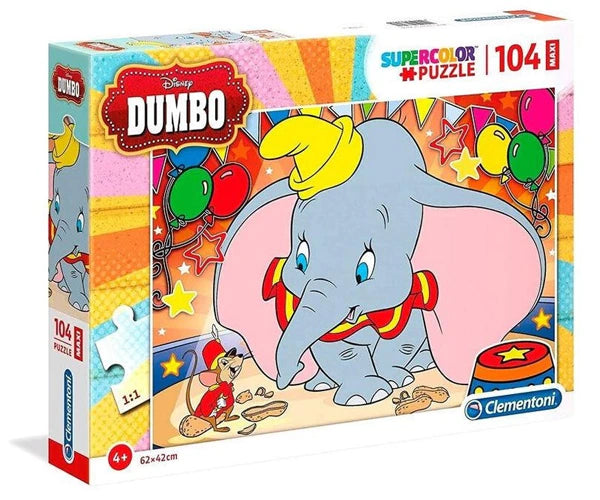 Clementoni Disney Dumbo Maxi palapeli 104 palaa