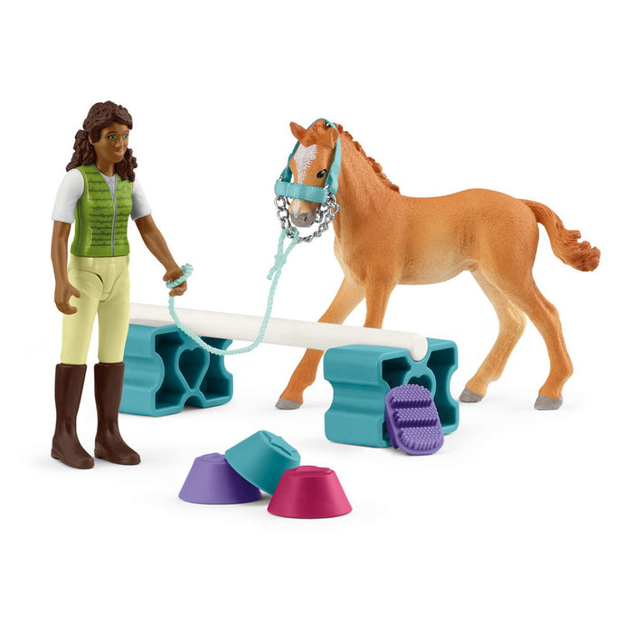 Schleich 42756 Pocket Set Training set for foal