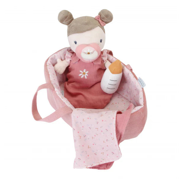 Little Dutch Rosa vauva pehmonukke ja kantokassi