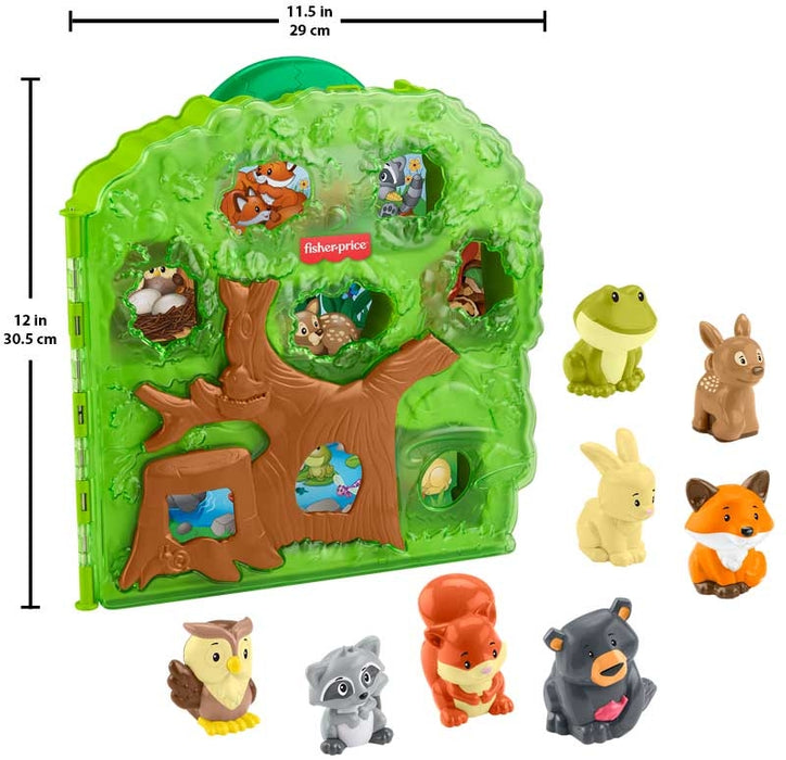 Fisher Price Little People metsäneläimet leikkisalkku