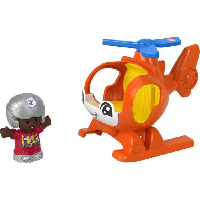 Fisher Price Little People helikopteri ja hahmo
