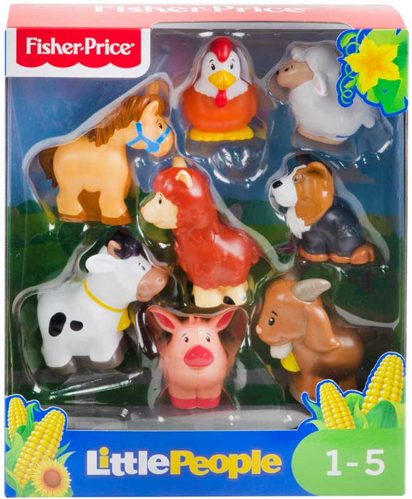Fisher Price Little People maatilan eläin ystävät 8kpl