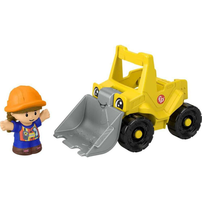 Fisher Price Little People puskutraktori ja hahmo
