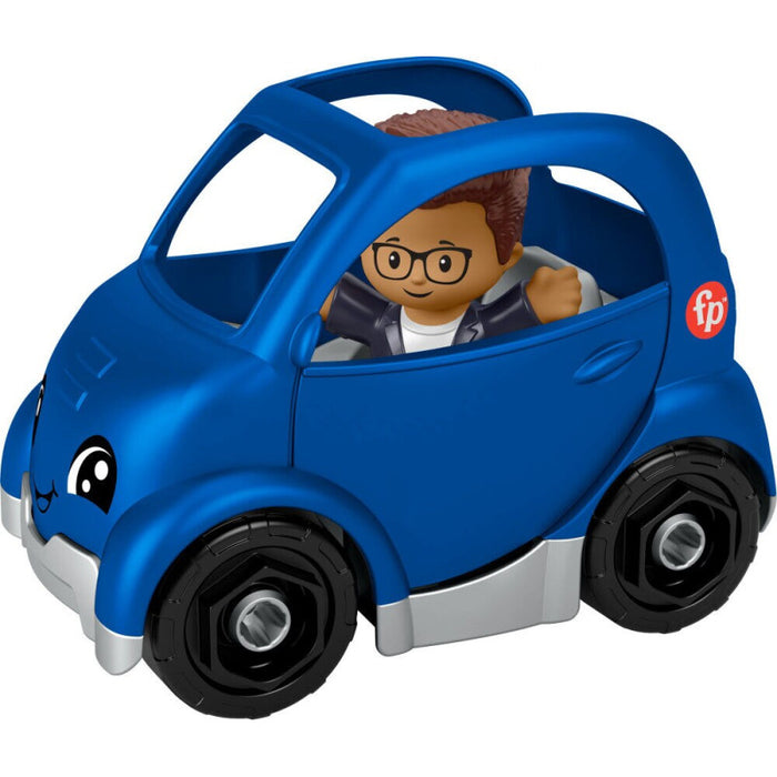 Fisher Price Little People sähköauto ja hahmo