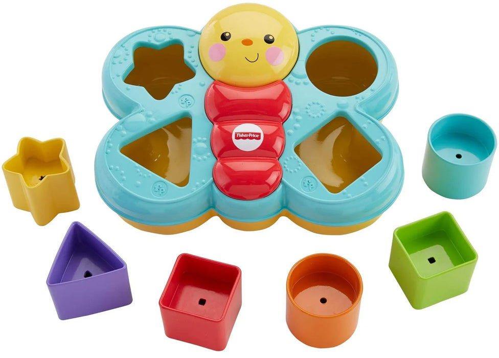 Fisher Price perhonen palikkalaatikko