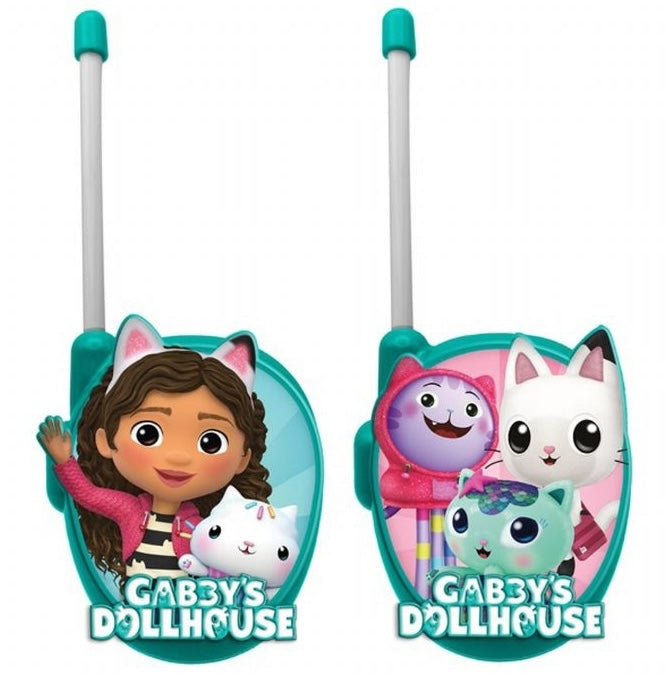Gabby's Dollhouse Walkie Talkie radiopuhelin setti
