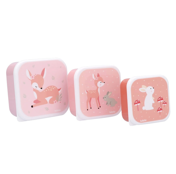Tutete lasten eväsrasiat 3kpl - Bambi ja pupu
