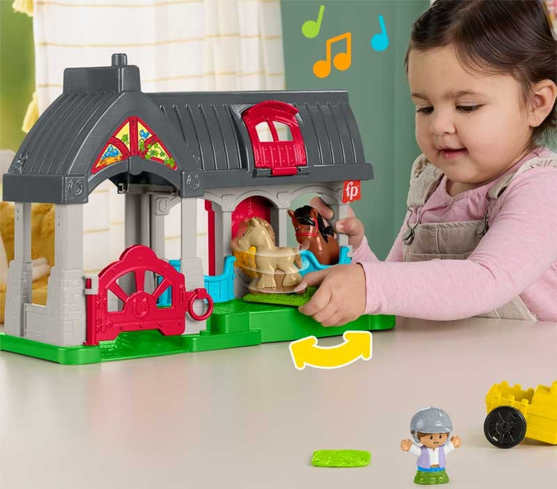 Fisher Price Little People Hevostalli -leikkisetti