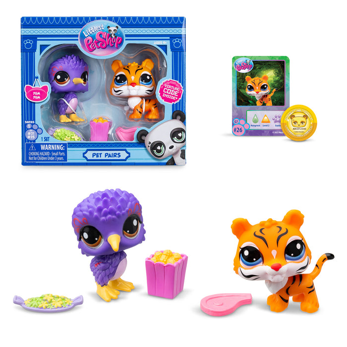 Littlest Pet Shop G7 Yum Yum Pet Pair