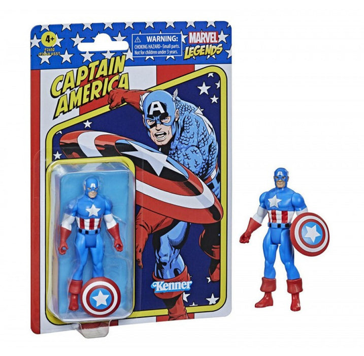 Marvel Legends Captain America -figuuri 9,5cm