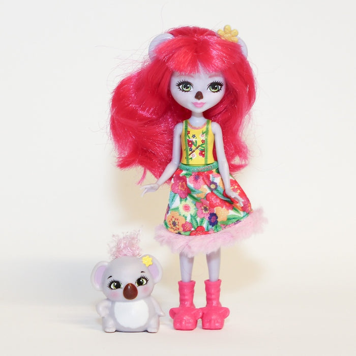 Mattel Enchantimals Karina koala nukke ja lemmikki - Second Hand