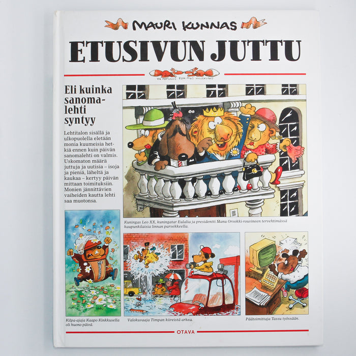 Mauri Kunnas Etusivun juttu -kirja - Second Hand